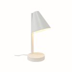 Nordlux Bordlampe Wilmer Metal Hvid | Egnet til 1x E14