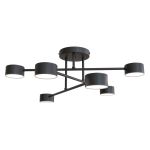 Emibig Loftlampe Halo Stål Sort | Egnet til 6x GX53 - Max 8W