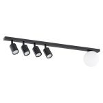 Emibig Loftlampe Baster Stål Sort | Egnet til 4x GU10 - Max 8W, 1x E14 - Max 10W