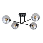 Emibig Loftlampe Roma Stål Sort | Egnet til 4x E14 - Max 10W
