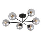 Emibig Loftlampe Roma Stål Sort | Egnet til 6x E14 - Max 10W