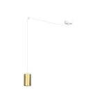 Emibig Pendel Lampe Traker Stål Hvid | Egnet til 1x GU10 - Max 10W
