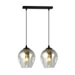 Emibig Pendel Lampe Istar Stål Sort | Egnet til 2x E27 - Max 10W