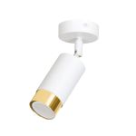 Emibig Loftlampe Hiro Stål Hvid | Egnet til 1x GU10 - Max 10W