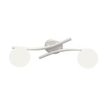 Emibig Loftlampe Opus Stål Hvid | Egnet til 2x E14 - Max 10W