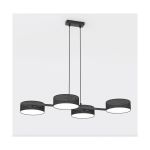 Emibig Pendel Lampe Drumz Stål Sort | Egnet til 4x E14 - Max 10W