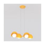 Emibig Pendel Lampe Boom Stål Appelsin | Egnet til 4x G9 - Max 8W