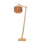 Good&Mojo Gulvlampe Bhutan Bambus Sort S | Egnet til 1x E27 