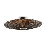 Good&Mojo Loftlampe Kalimantan Bambus Sort L | Egnet til 1x E27 