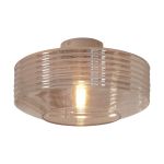 It's about RoMi Loftlampe Verona Glas Brun | Egnet til 1x E27 