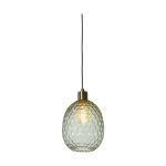It's about RoMi Pendel Lampe Venice Glas Grøn | Egnet til 1x E27 