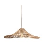 Good&Mojo Pendel Lampe Cuzco Jute Gul | Egnet til 1x E27 