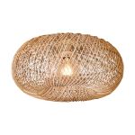 Good&Mojo Loftlampe Arizona Rattan Natural S | Egnet til 1x E27 
