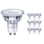 Fordelspakke 10x Philips Corepro LED Spot GU10 PAR16 3W 230lm 36D - 830 varm hvid | dæmpbar - erstatter 35W