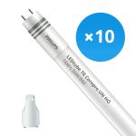 Fordelspakke 10x Philips LED Lysrør T8 CorePro (UN) High Output 18W 2000lm - 840 kold hvid | 120cm - erstatter 36W