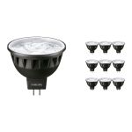 Fordelspakke 10x Philips Master LED Spot GU5.3 MR16 6.7W 440lm 36D - 930 varm hvid | bedste farvegengivelse - dæmpbar - erstatter 35W