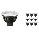Fordelspakke 10x Philips Master LED Spot GU5.3 MR16 6.7W 430lm 10D - 930 varm hvid | bedste farvegengivelse - dæmpbar - erstatter 35W