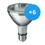 Fordelspakke 6x Philips MASTERColour E27 CDM-R Elite PAR30L 70W 40D - 930 varm hvid | bedste farvegengivelse