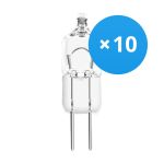 Fordelspakke 10x Osram Halogen G4 Capsule Halostar 10 W 