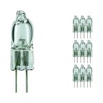 Fordelspakke 10x Philips Microprojection Halogen G4 Pære Focusline 20 W 
