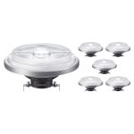 Fordelspakke 6x Philips MASTER LED Spot G53 AR111 10.8W 600lm 24D - 927 ekstra varm hvid | bedste farvegengivelse - dæmpbar - erstatter 50W
