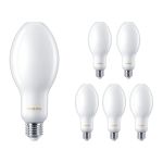 Fordelspakke 6x Philips TrueForce Core LED E27 HPL/SON matt 18W 3000lm 300D - 830 varm hvid | erstatter 80W