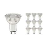 Fordelspakke 10x Noxion PerfectColor LED spot GU10 PAR16 4W 345lm 36D - 930 varm hvid | bedste farvegengivelse - dæmpbar - erstatter 50W