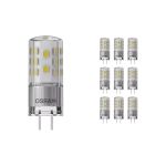 Fordelspakke 10x Osram Parathom LED Pin GY6.35 3.8W 470lm - 827 Ekstra Varm Hvid | Dæmpbar - Erstatter 40W
