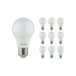 Fordelspakke 10x Noxion Lucent Classic LED E27 Pære matt 8.5W 806lm - 830 varm hvid | erstatter 60W