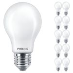 Fordelspakke 10x Philips MASTER Value LED Pære E27 Pære matt 3.4W 470lm - 927 ekstra varm hvid | bedste farvegengivelse - dæmpbar - erstatter 40W