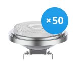 Fordelspakke 50x Noxion Spot LED Spot G53 AR111 7.2W 450lm 40D - 918-927 Dim To Warm | Bedste Farvegengivelse - Dæmpbar - Erstatter 50W