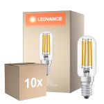 Fordelspakke 10x Ledvance Special LED E14 Lysrør one-handed filament klar 4.2W 470lm - 827 ekstra varm hvid | erstatter 40W