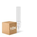 Fordelspakke 10x Noxion Lucent PL-C LED 5.2W - 840 Kold Hvid | 2-Pinde - Erstatter 18W