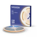 Noxion LED Strip Naga 5 Meter 24V - 320LEDs/m - COB - 8W/m - 930 Varm Hvid | 8mm - IP65 - Bedste Farvegengivelse