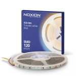 Noxion LED Strip Naga 5 Meter 24V - 120LEDs/m - 9.6W/m - 930-965 Justerbar Hvid | 8mm - IP65 - Bedste Farvegengivelse - SMD2835