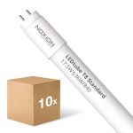 Fordelspakke 10x Noxion LED Lysrør T8 Avant (EM/Mains) Standard Output 15W 1800lm - 840 Kold Hvid | 120cm - Erstatter 36W