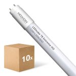 Fordelspakke 10x Noxion LED Lysrør T8 Avant (EM/Mains) Standard Output 15W 1800lm - 830 Varm Hvid | 120cm - Erstatter 36W