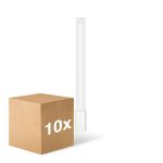 Fordelspakke 10x Ledvance Dulux-L LED 18W - 840 Kold Hvid | 4-Pinde - Erstatter 36W