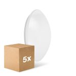 Fordelspakke 5x Ledvance Surface Rundt 400 24W 830 1920lm Hvid IP44 | med sensor - varm hvid - erstatter 2x26W