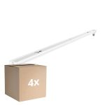 Fordelspakke 4x Noxion Lysrender Click V2 LED T8 | Egnet til 1x 150cm LED Lysrør
