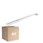 Fordelspakke 4x Noxion Lysrender Click V2 LED T8 | Egnet til 2x 150cm LED Lysrør