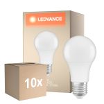 Fordelspakke 10x Ledvance Classic LED E27 Pære Matt 8.8W 806lm - 827 Ekstra Varm Hvid | Dagslys Sensor - Erstatter 60W