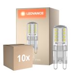 Fordelspakke 10x Ledvance Performance LED Capsule Klar G9 2.6W 320lm - 827 Ekstra Varm Hvid | Erstatter 30W