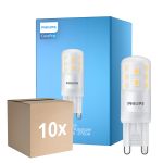 Fordelspakke 10x Philips CorePro LED Capsule G9 Matt 3.7W 470lm - 827 Ekstra Varm Hvid | Erstatter 40W
