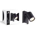 D'Lite Vægbelysning Prisma Metal Sort | IP20 - Egnet til 1x GU10