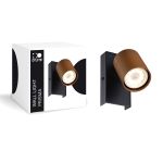 D'Lite Vægbelysning Prisma Metal Kobber | IP20 - Egnet til 1x GU10