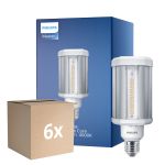 Fordelspakke 6x Philips TrueForce LED E27 HPL klar 21W 3000lm 360D - 840 kold hvid | erstatter 50W