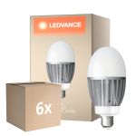Fordelspakke 6x Ledvance LED Pære HQL LED P E27 29W 3600lm - 827 ekstra varm hvid | erstatter 80W