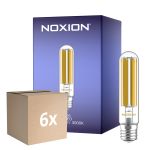 Fordelspakke 6x Noxion LED HID Erstatter SON-T/NAV-T Rørformet Filament E40 38W 7200lm - 730 Varm Hvid | Erstatter 125W