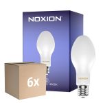 Fordelspakke 6x Noxion LED HID Erstatter HPL/SON HQL/NAV Elliptisk E40 36W 6000lm - 840 Kold Hvid | Erstatter 125W